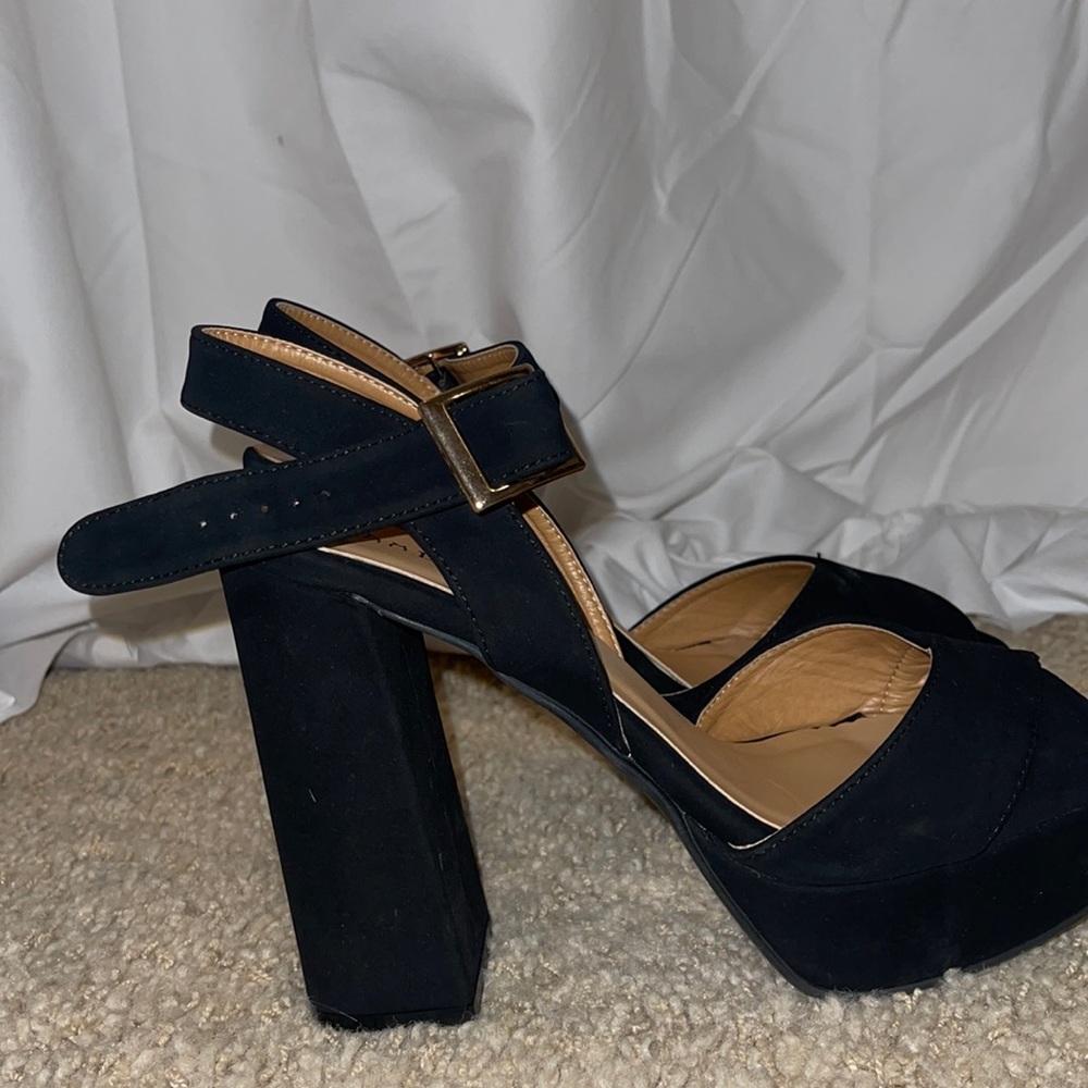 Black heels